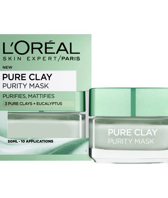 L'OREAL CLAY MASK