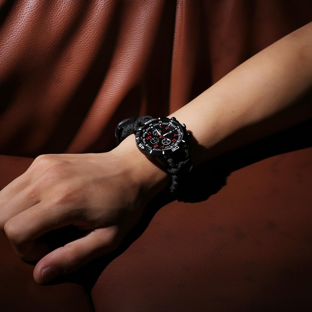 BRAND-TACTICAL PRO 6IN1 SURVIVAL EMERGENCY WATCH - Image 8