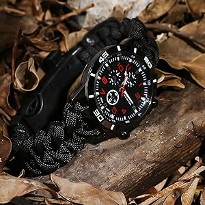 BRAND-TACTICAL PRO 6IN1 SURVIVAL EMERGENCY WATCH - Image 4