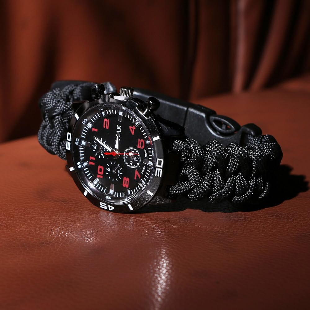 BRAND-TACTICAL PRO 6IN1 SURVIVAL EMERGENCY WATCH - Image 9