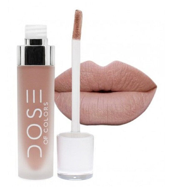 DOSE OF COLOR LIQUID LIPSTICK(SHADE-DESERT SUEDE)