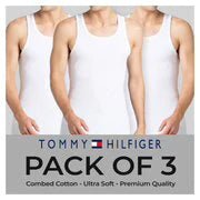 TOMMY HILFIGER MEN VEST PACK OF THREE - Image 3