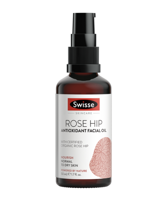 SWISSE SKINCARE 
ROSE HIP ANTIOXIDANT FACIAL OIL