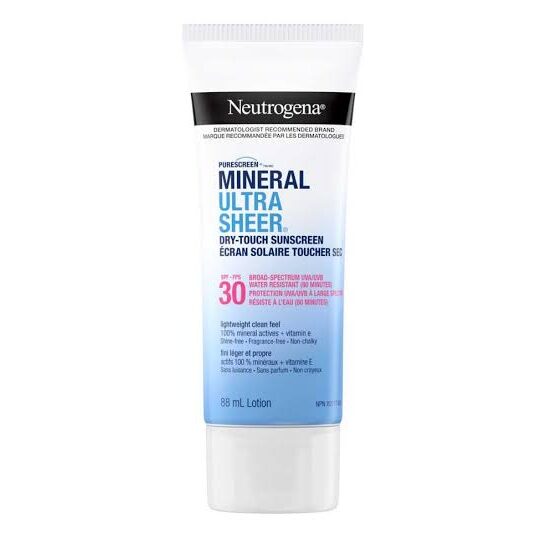 NUTROGENA® Mineral ULTRA SHEER® Dry-Touch Lotion Sunscreen SPF 30