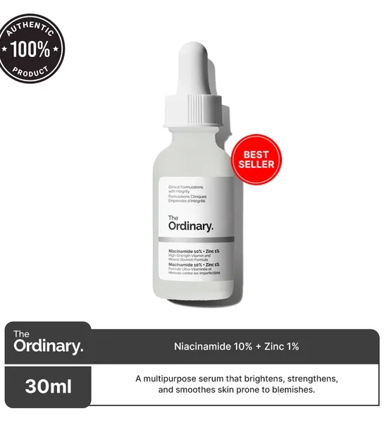 The Ordinary - Niacinamide 10% + Zinc 1% - 30ml