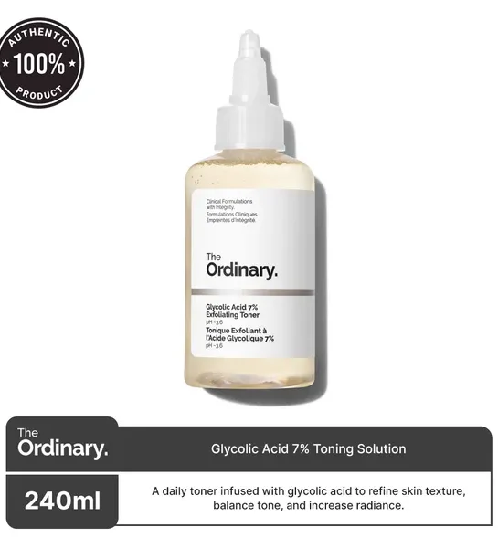 The Ordinary - Glycolic Acid 7% Toning Solution - 240ml