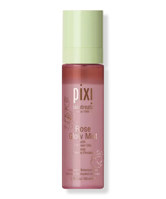 Pixi Rose Glow Mist 80ml – Hydrating Rose Oil Facial Spray