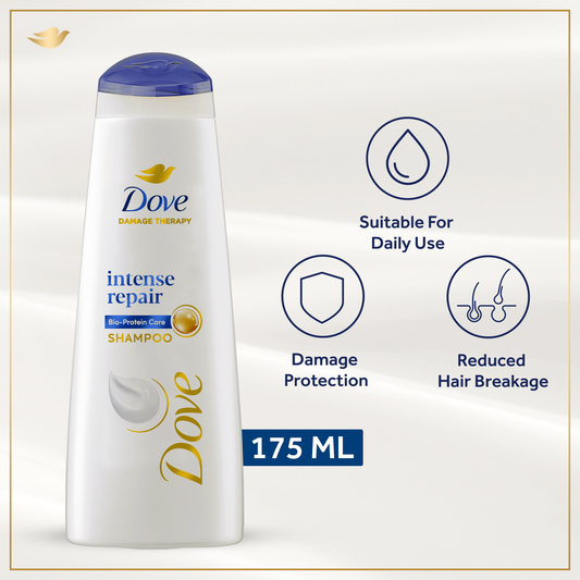 DOVE NUTRITIVE SOLUTIONS INTENSE REPAIR SHAMPOO 175ML