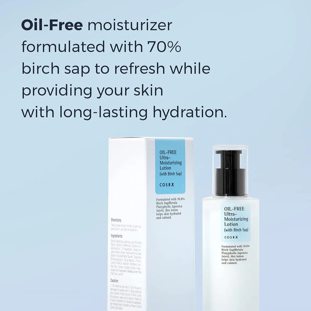 COSRX oil-free ultra moisturizing lotion 100 ml - Image 3