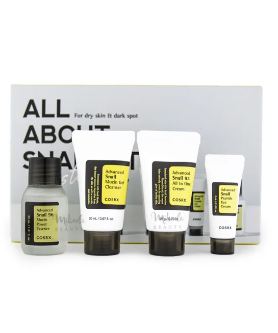COSRX all about snail kit( 4-step skincare set)