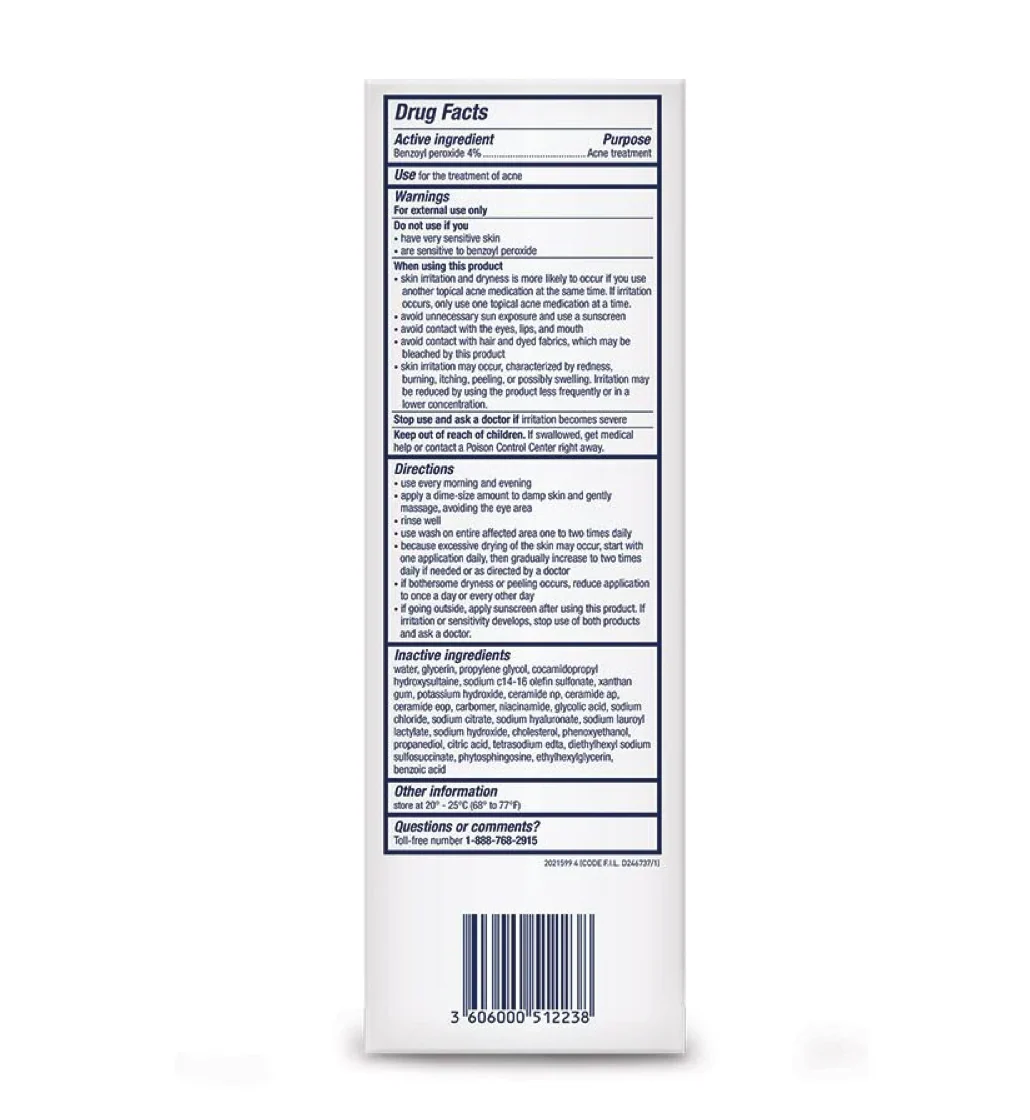 CERAVE acne foaming cream cleanser 150 ml - Image 2