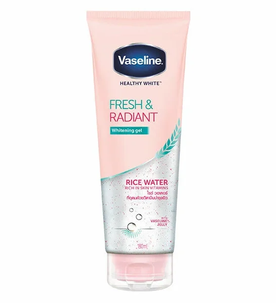 VASELINE Healthy White Fresh & Radiant Whitening Gel with Rice Water 180 ml