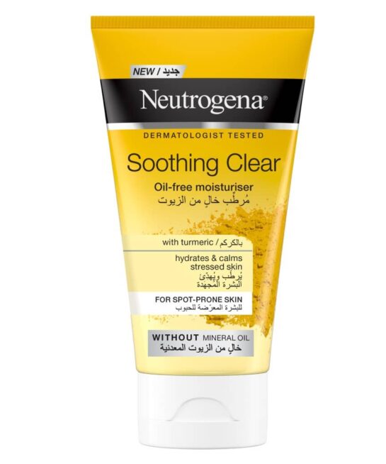 NEUTROGENA soothing clear oil free moisturizer with tumeric 75 ml