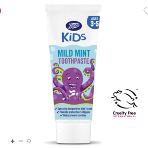 Boots Kids Mint Toothpaste 3-5yrs 75ml